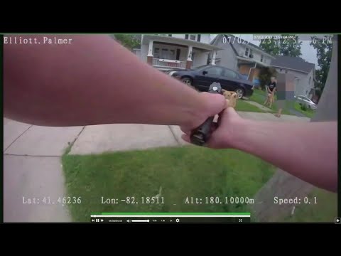 Lorain police release bodycam footage of officer fatally shooting dog