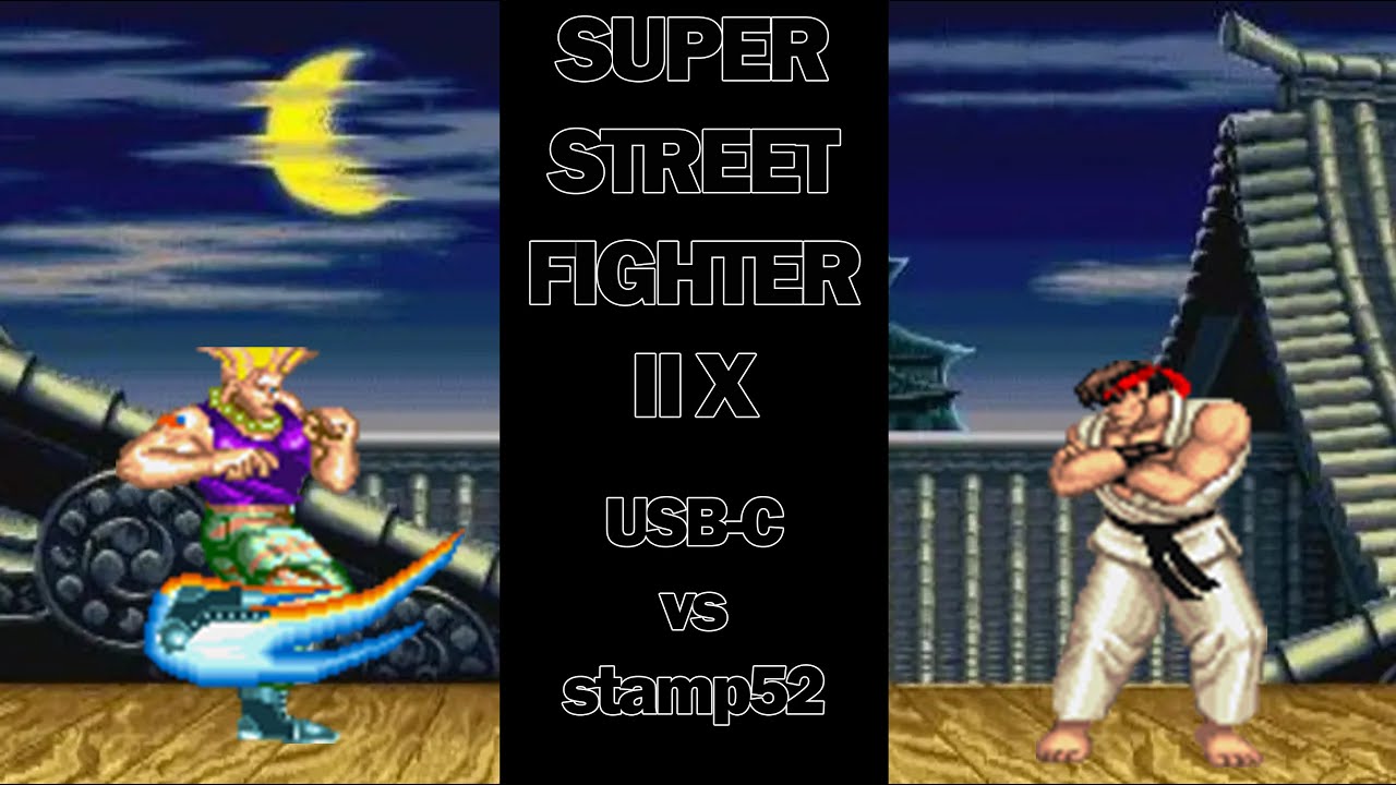[SSF2X] Super Street Fighter II X USB C vs stamp52 | Online Free Play ...