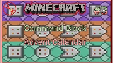 Minecraft - Command Block Advent Calendar - Day 3 - /say