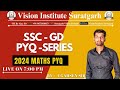 SSC-GD MATHS PYQ |SSC-GD 2024 | IMPORTANT MCQ | BY UGARSEN SIR