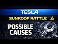 Tesla Sunroof Glass Rattles at High Speeds – Potential Problems Explained