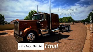 Old Iron Truckin 81 Kenworth W900A 14 day build