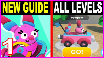 Monster Kart - New Update Gameplay Walkthrough Part 1 - All Levels Solutions Android IOS