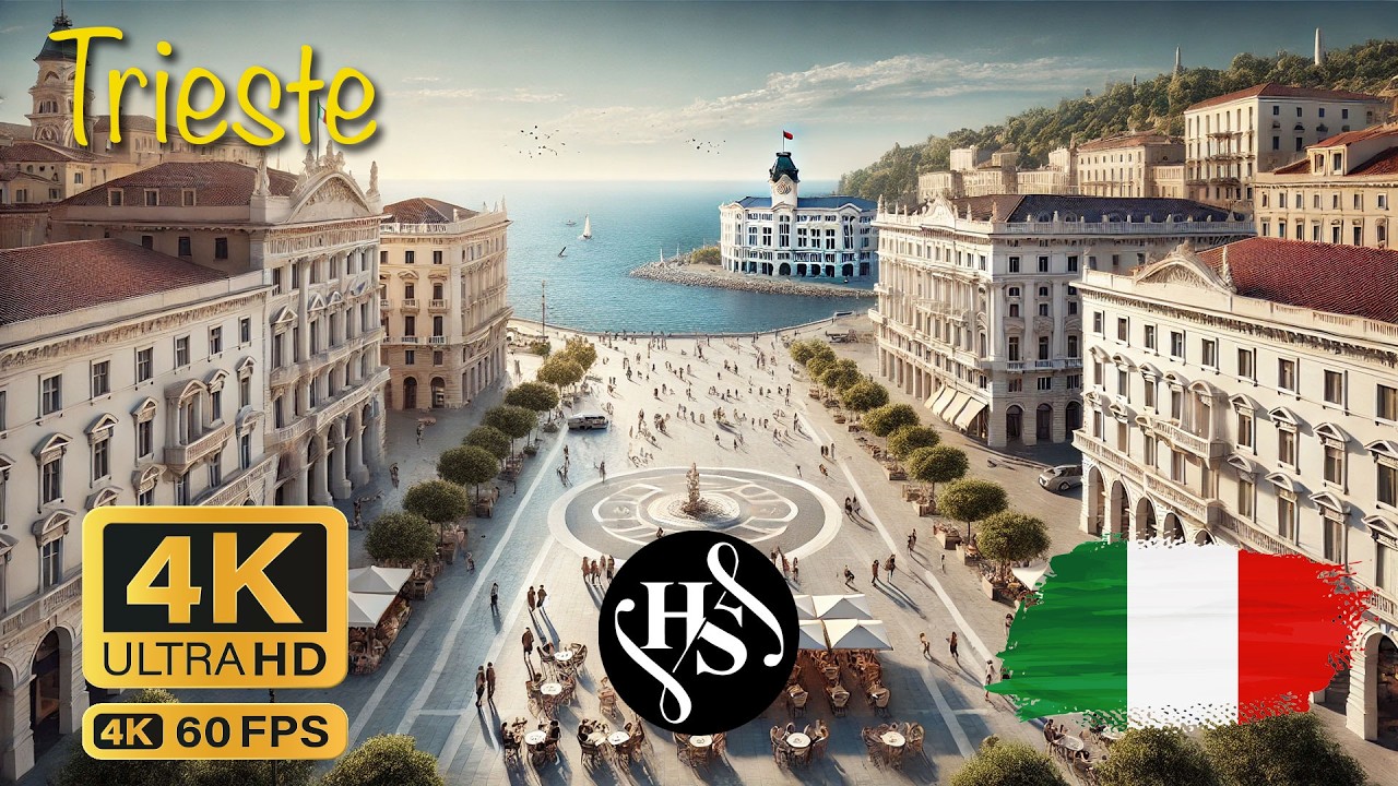 Ttriest🌊 Trieste Walking Tour | Elegant Habsburg Port City in 4K 🇮🇹✨
