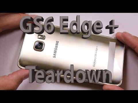 Samsung Galaxy S6 Edge + PLUS Teardown And Repair Video