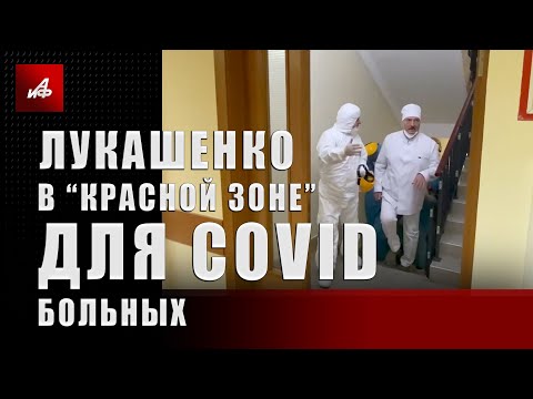 Лукашенко в «красной зоне» для COVID-больных