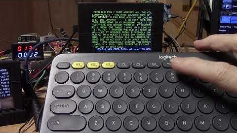 ESP32 CW Keyboard & Decoder