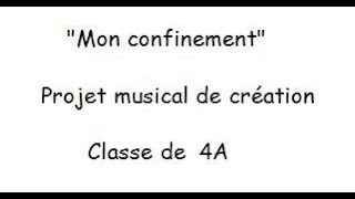 Mon Confinement Cle De 4A - Collège Denis Brunet - Saint-Sorlin En Valloire