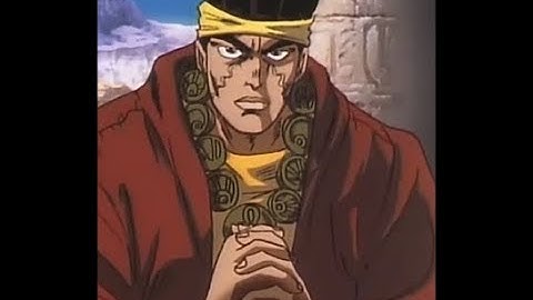 Muhammad Avdol speaking in his native language for the first time - Jojo