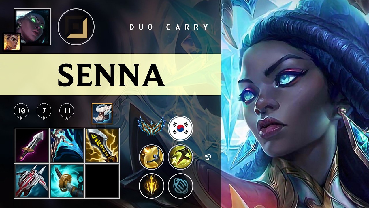 Senna ADC vs Kai'Sa - KR Challenger Patch 26.04