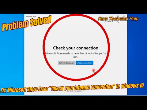 How to Fix Microsoft Store Error “Check your Internet Connection” in Windows 10