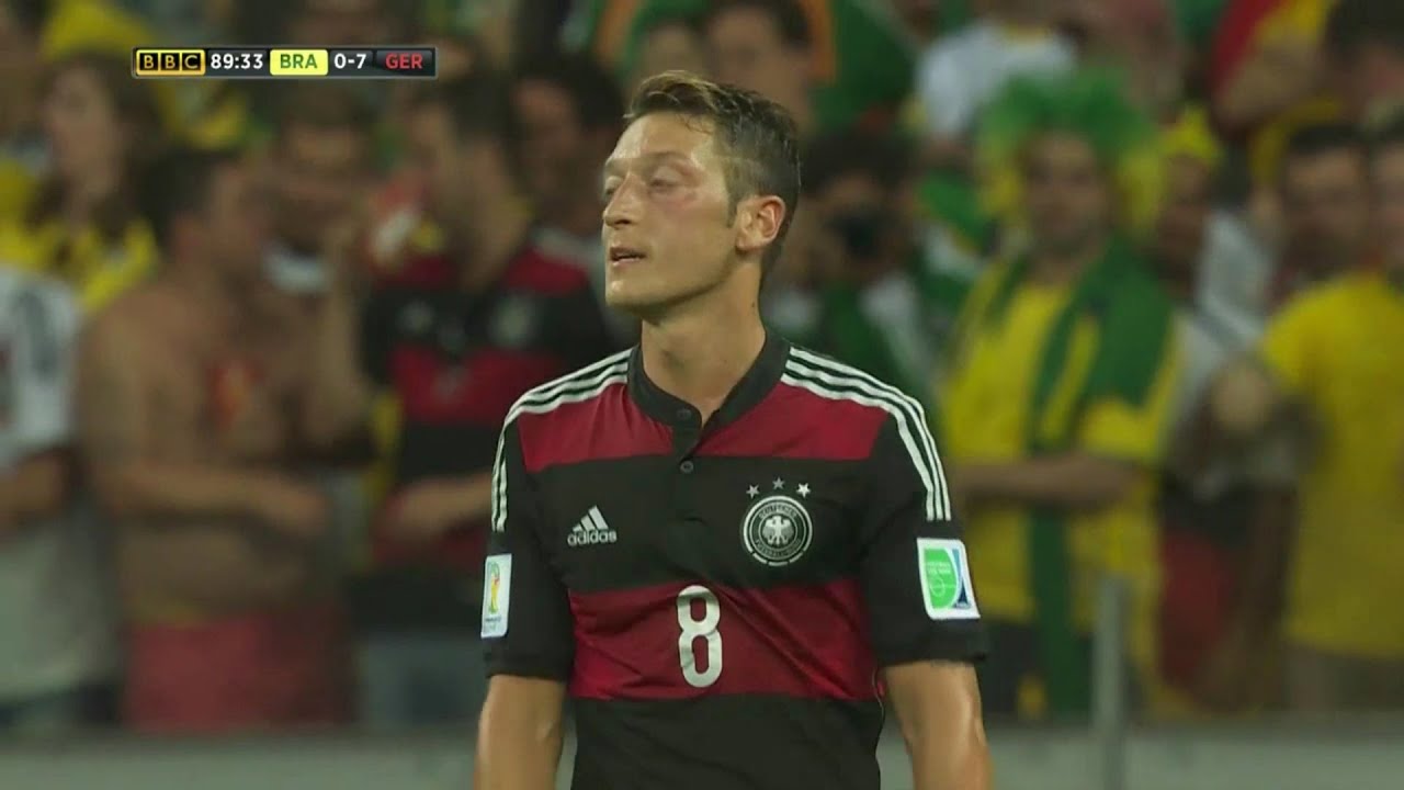 Mesut Özil vs Brazil (World Cup) HD 720p (08/07/2014)