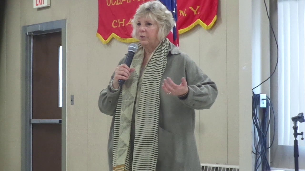 Didi Barrett town hall meeting in Chatham