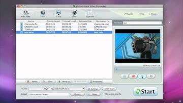 Wondershare Video Converter for Mac video tutorial