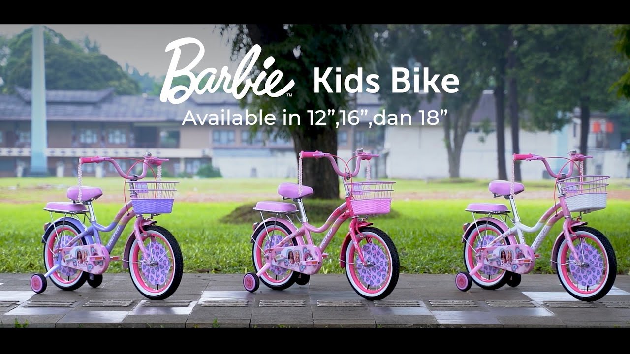 Ceria Bersama Sepeda Anak Barbie™ dari United Bike