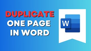 How to Duplicate a Page in Word (2023)