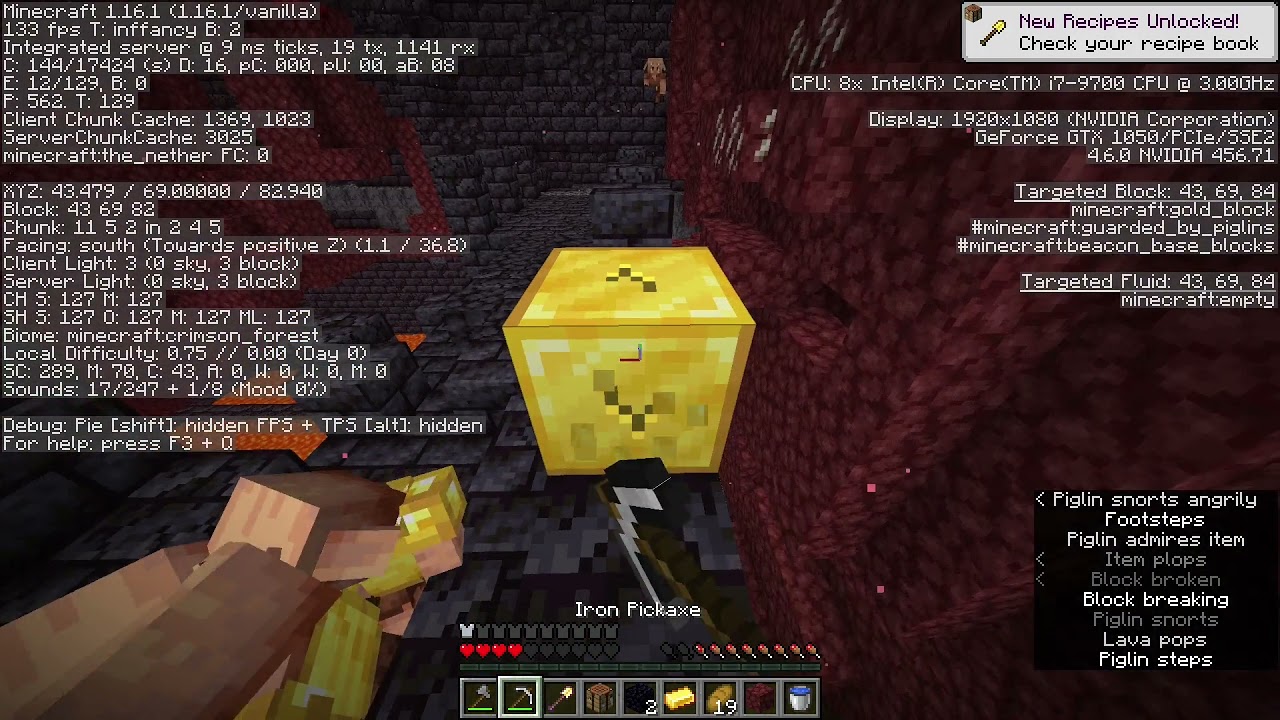 Minecraft 1 16 1 Fsg In 12 16 Pb Youtube