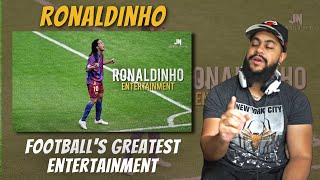 Ronaldinho - Football's Greatest Entertainment | REACTION