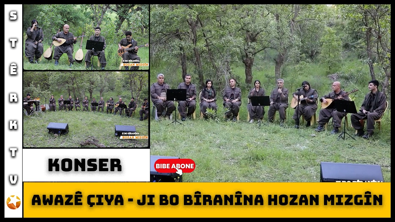 Konser - Koma Awazê Çiya  - Ji bo Biranîna Hozan Mizgîn