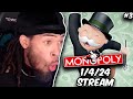 I CALLED IT! w/ @ShockieBlu , @madmushi2407 , Rival, + MORE!! (Monopoly) 1/24/23 STREAM