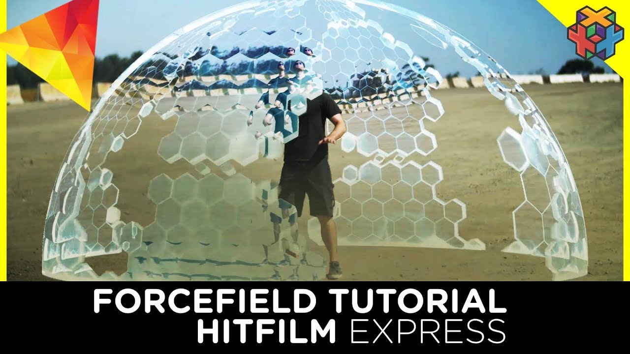 Make a Forcefield in HitFilm Express! - youtube