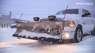 12 News Now: Plow driver enjoys iced coffee despite snowy conditions