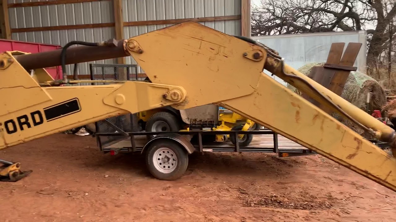 Ford 555B 4x4 Backhoe - #2364