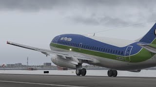 Air Florida Flight 90 - Crash Animation [X-Plane 11]