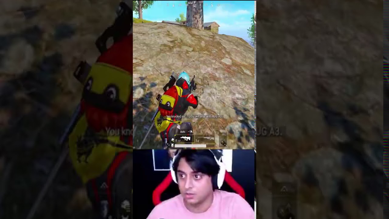 Aug 3x 1v4 PUBG Mobile 