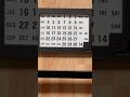 Daily Calendar Puzzle Solution — Monday the 23rd of March