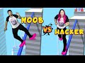 CORRIDA DE SALTO ALTO - NOOB vs HACKER no High Heels