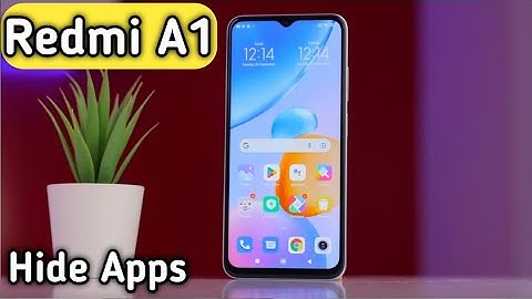 How To Hide App In Redmi A1, Redmi A1 Main Apps Hide Setting Kaise Karen,