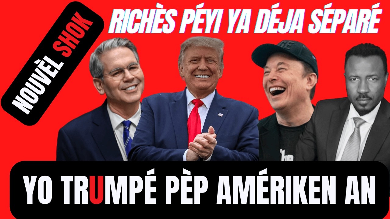 GWO SKANDAL -  TOUT SÉTÉ BLOF - PÈP AMÉRIKEN PRAN NAN MÉLÉ - GADÉ KIJAN YO PRAN LAJAN - ABNER GELIN