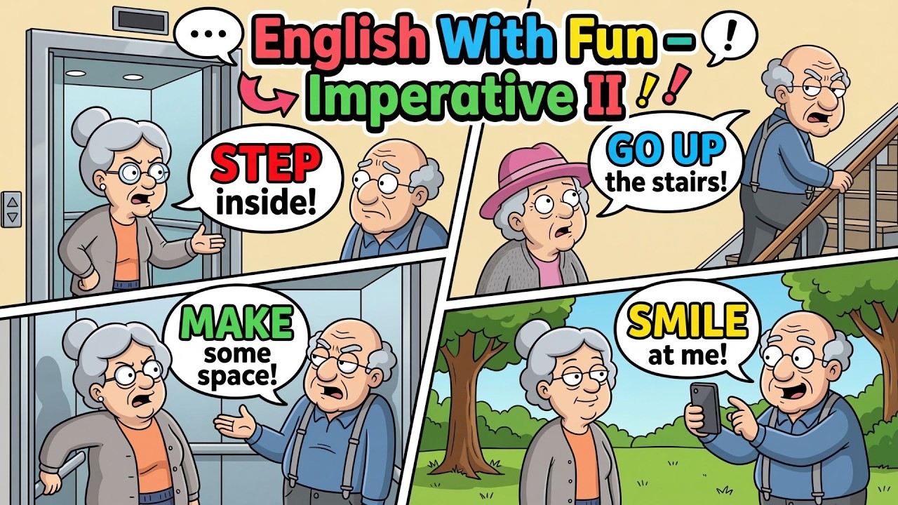 Speak English Every Day 🗣️ | 25 Imperative Sentences for Beginners 🎧