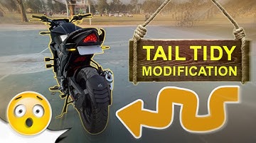 TAIL TIDY MODIFICATION || SUZUKI GIXXER MONOTONE || Naimur Creation || 2024