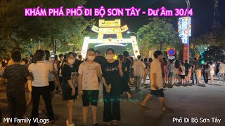 Đi 1 Vòng Quanh Phố Đi Bộ Sơn Tây Cùng Hồng Anh Và Thùy Giang   MN Toys