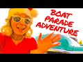 Riding in a Holiday Boat Parade | Christmas in Miami!