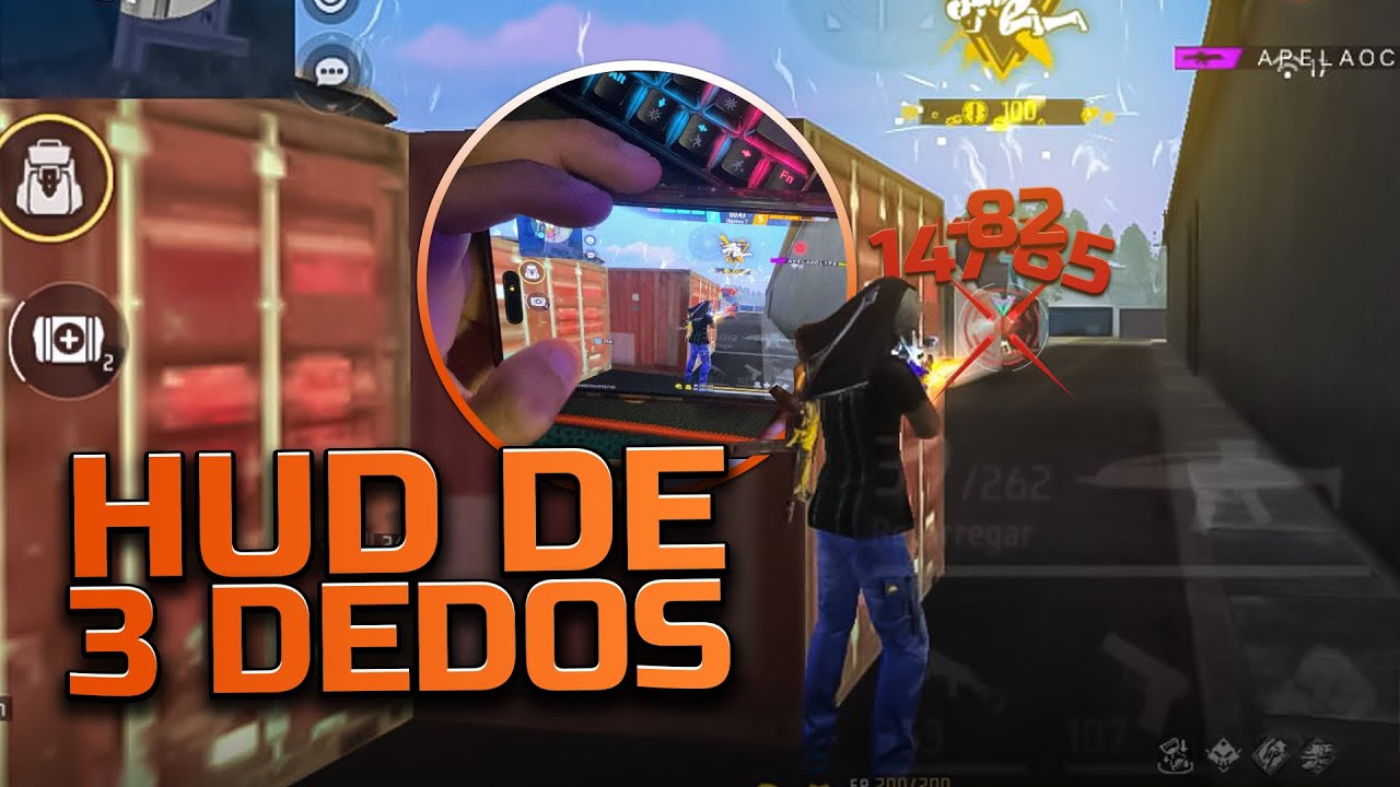 MELHOR MOBILE HUD 3 DEDOS NO 4X4 APOSTADO! 🔥🥷IPhone 17 Pro Max highlights 