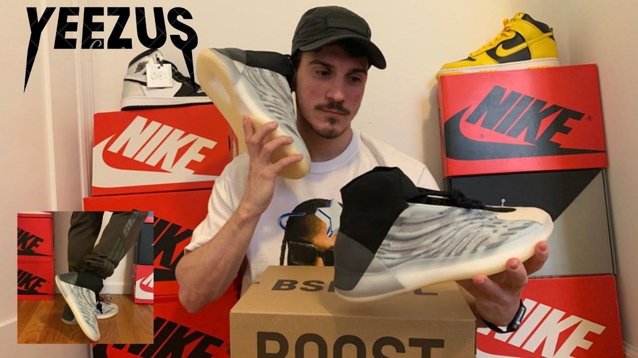 Adidas YEEZY QNTM Quantum Basketball UNBOXING + REVIEW & ON FEET - YouTube