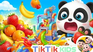  Magic Fruit Factory |  Making Colorful Juice & Fruit Jam for Kids | @TikTikids screenshot 3