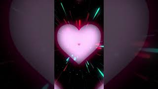 Сердечки Фон | 😍 Hearts ❤ | Футажи | Neon Animation | Background Video | Футажор | #Shorts