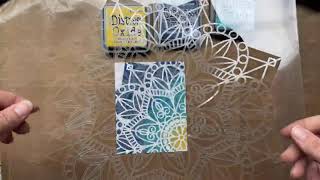 Creative Distress Oxide Ink Projects with Stencils – Cards & More