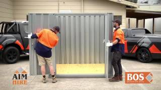 BOS (Build on Site) Containers