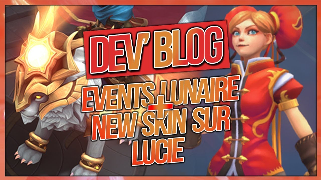 [FR] DEV'BLOG: EVENTS LUNAIRE, RANKED DRAFT & NEW SKIN LUCIE | Battlerite
