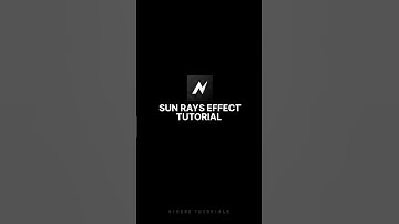 Sun rays effect tutorial   editing  cupcut editing