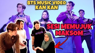 PERCUBAAN MEMUJUK MAKSOM JOIN MUZIK VIDEO! BTS MV KAN KAN ZAROL