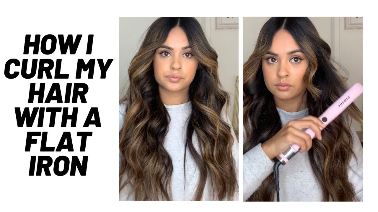 Hannahs Hair Tutorial  Curls With A Straightener  Amelia Liana  YouTube