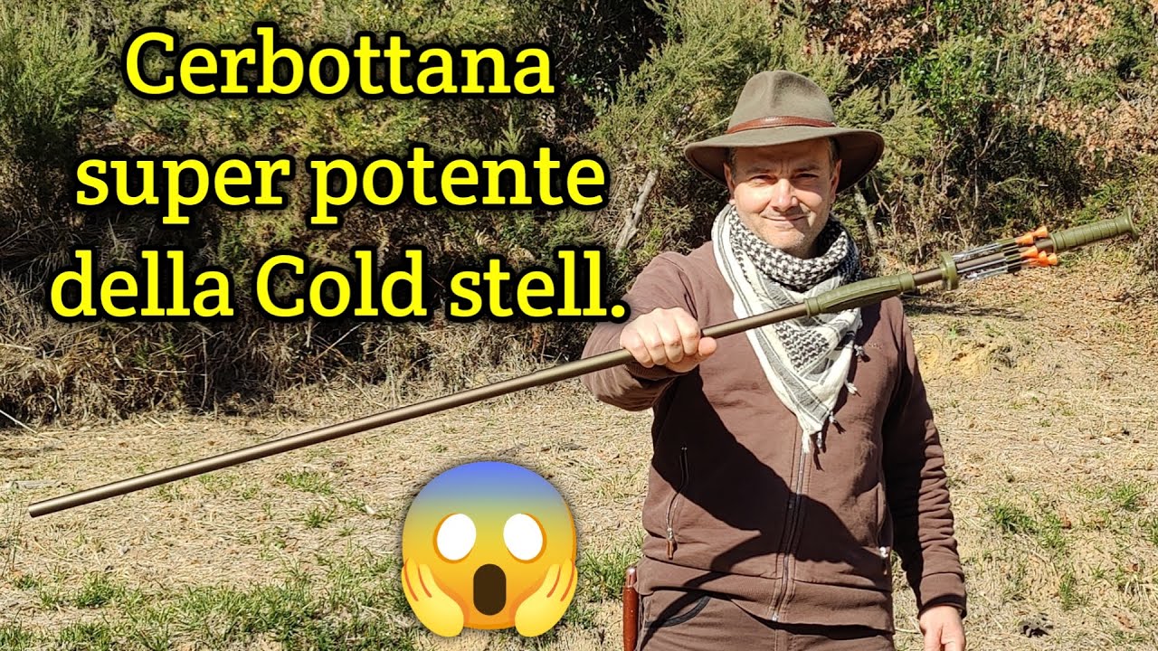 Cerbottana da caccia slock master big bore. + consigli su l'utilizzo.
