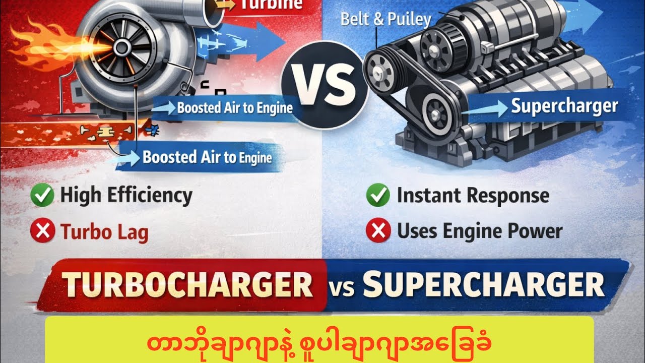 တာဘိုချာဂျာနဲ့စူပါချာဂျာအခြေခံ