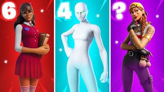 25 Most TRYHARD Fortnite Skins